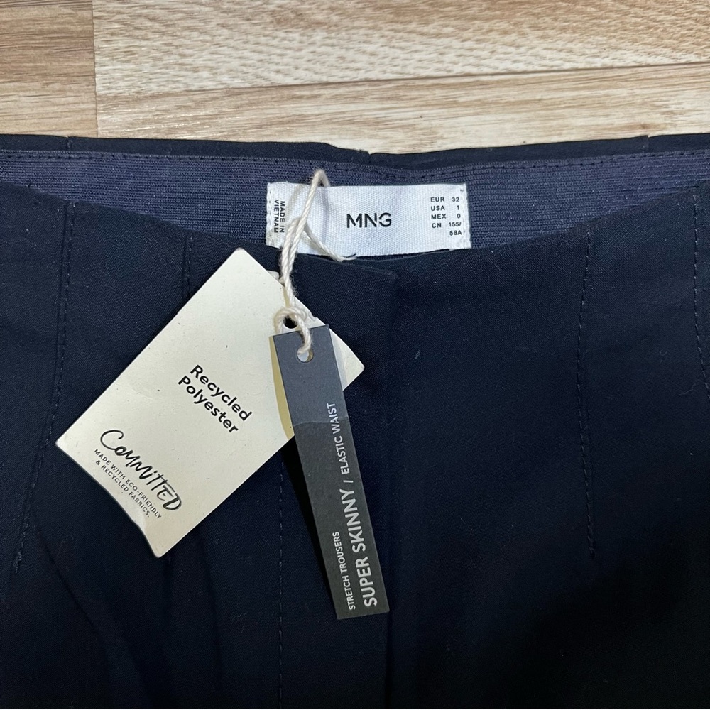 Black Mango Trousers.